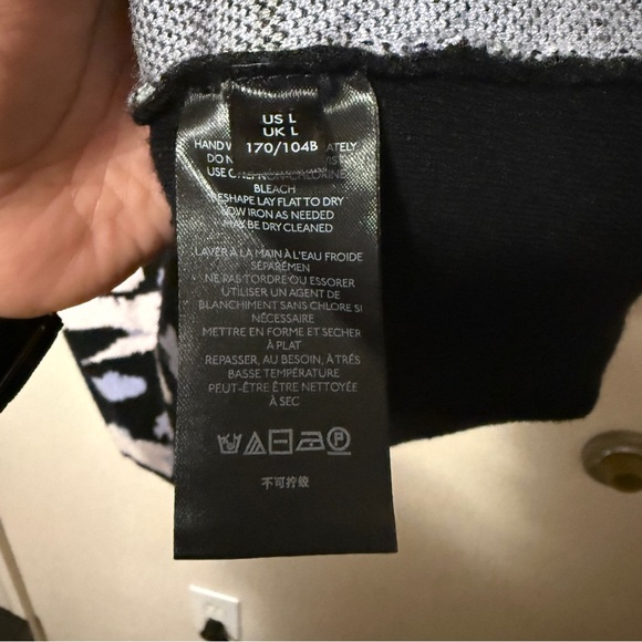 Anthropologie Maeve Multicolor Scenic Long Sleeve Mini Dress Sz L - Picture 7 of 10